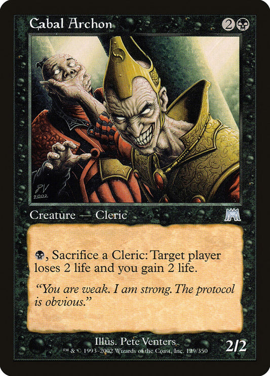 Cabal Archon front