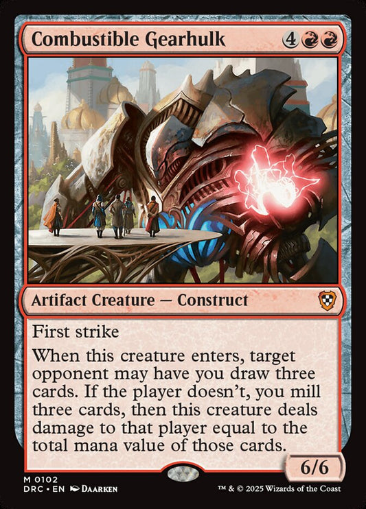 Combustible Gearhulk front