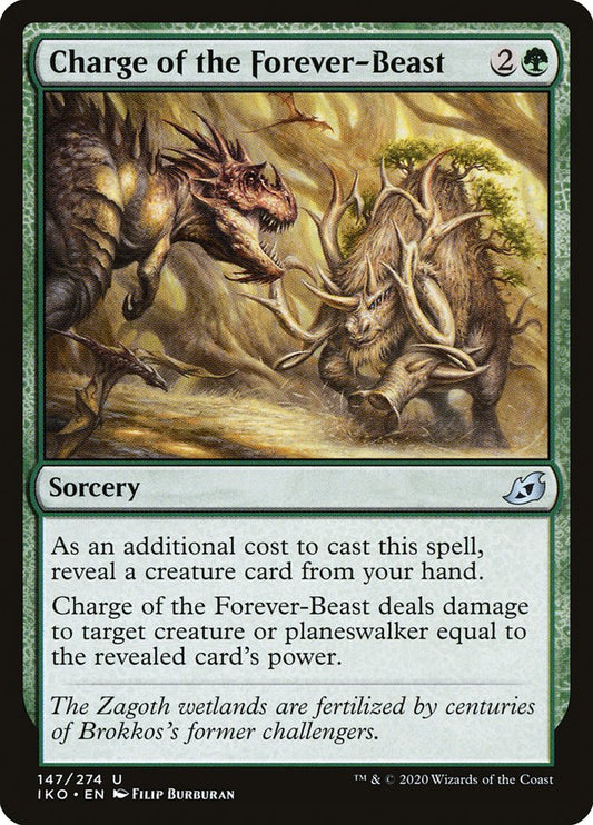 Charge of the Forever-Beast front