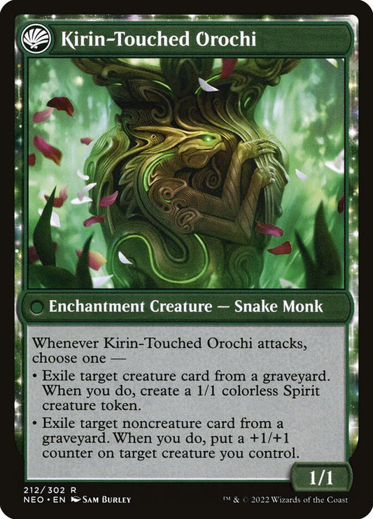 Teachings of the Kirin // Kirin-Touched Orochi back