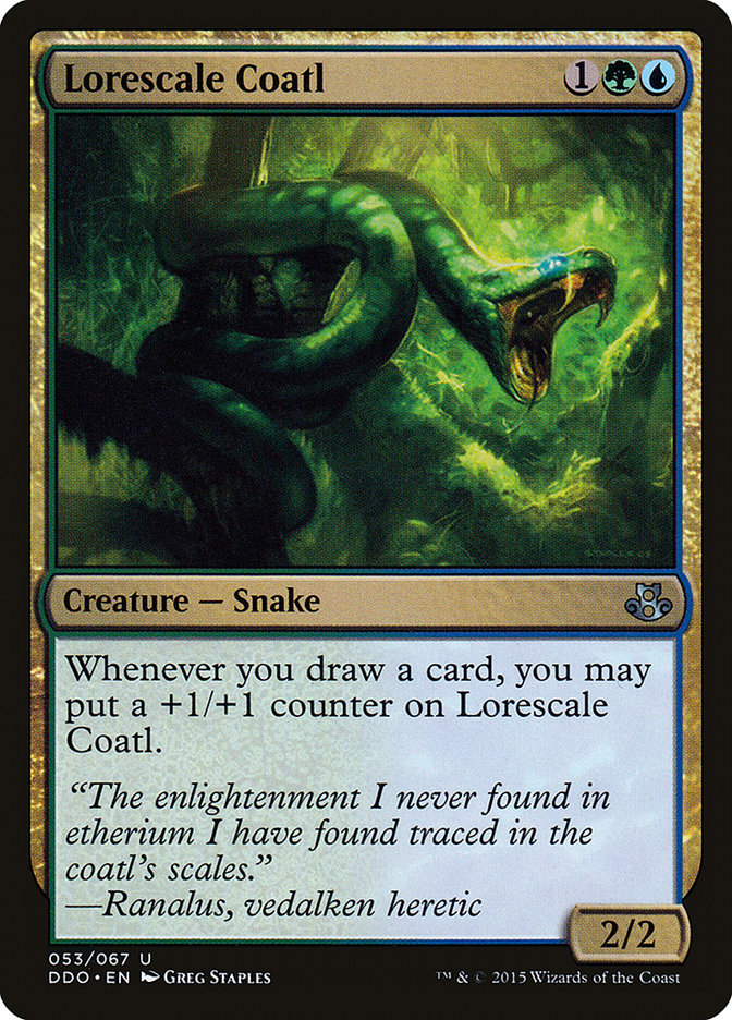Lorescale Coatl front