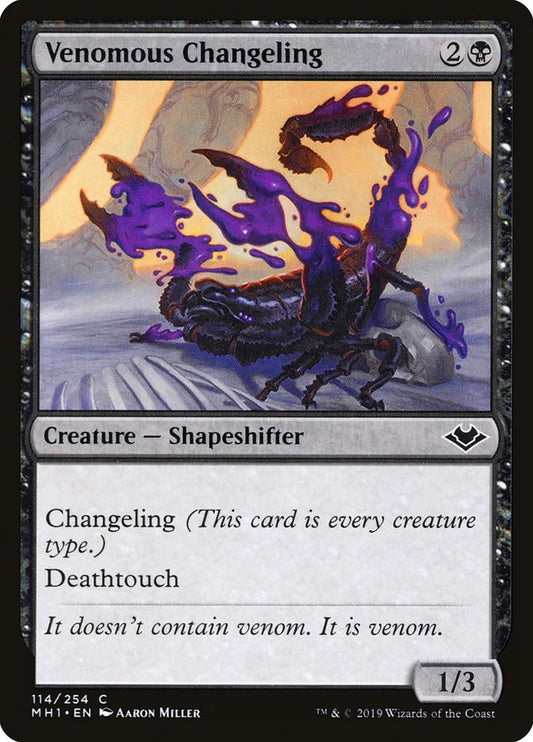 Venomous Changeling front