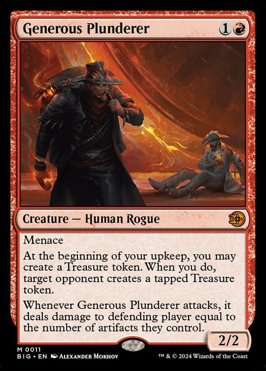 Generous Plunderer front