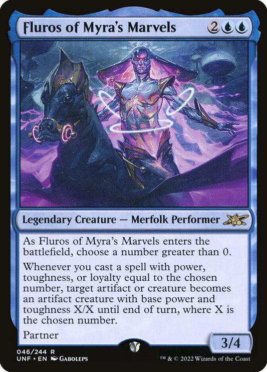 Fluros of Myra's Marvels front
