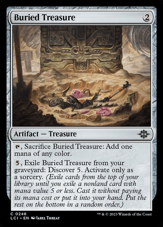Buried Treasure front