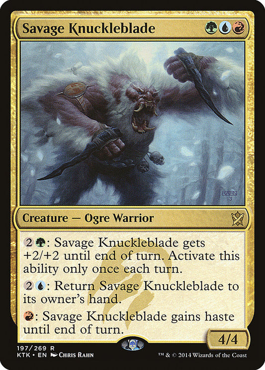 Savage Knuckleblade front