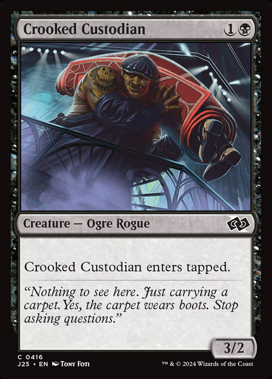 Crooked Custodian front