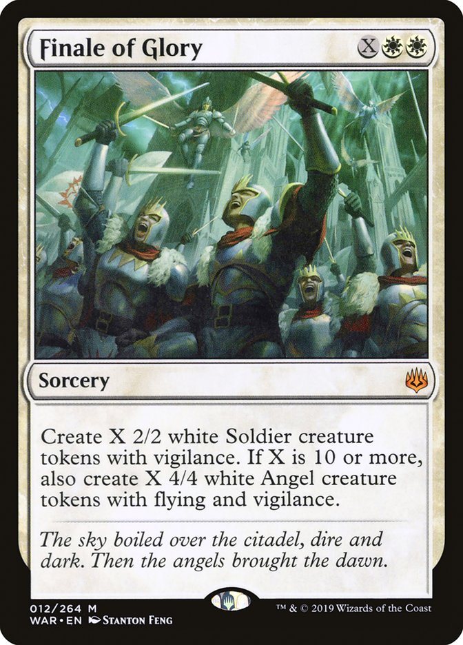 Finale of Glory front