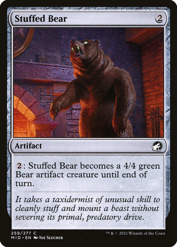 Stuffed Bear front