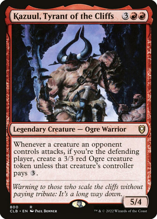 Kazuul, Tyrant of the Cliffs front