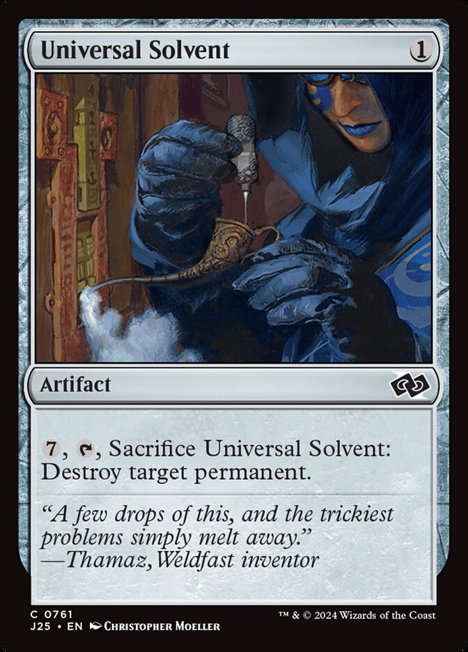 Universal Solvent front