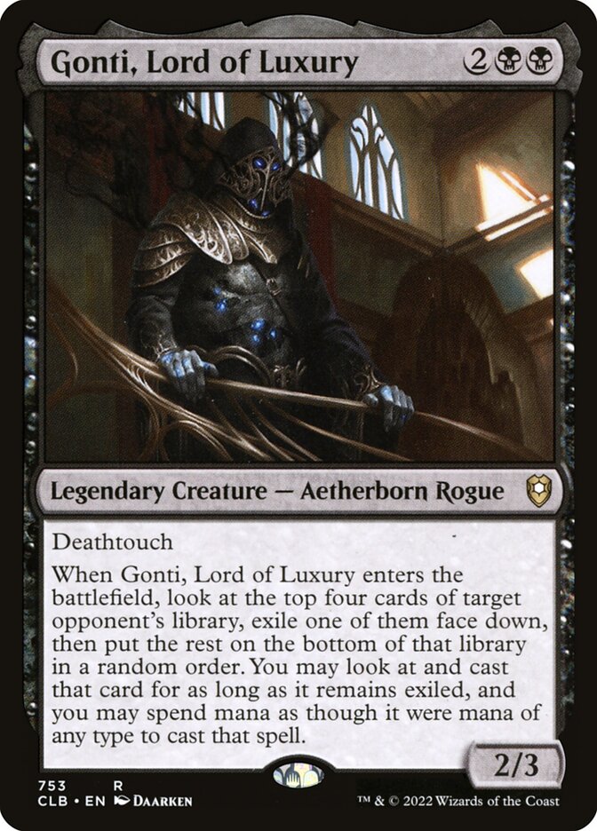 Gonti, Lord of Luxury front
