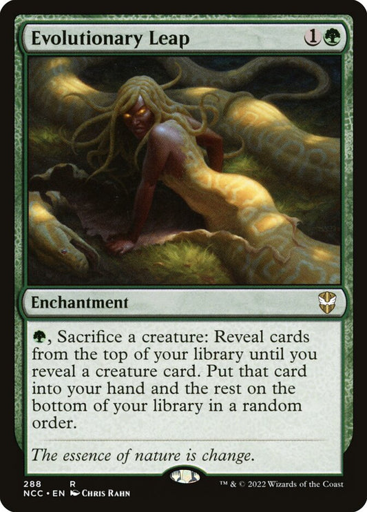 Evolutionary Leap front