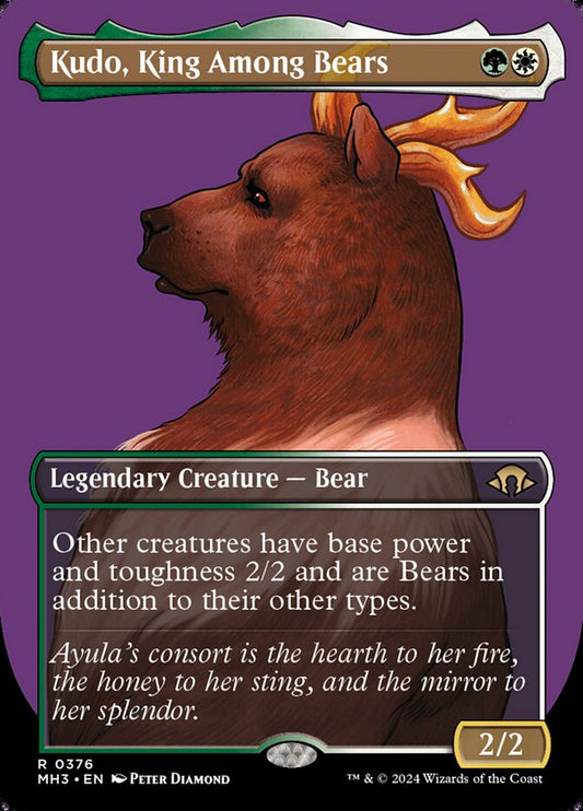 Kudo, King Among Bears front