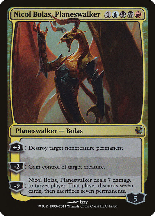 Nicol Bolas, Planeswalker front