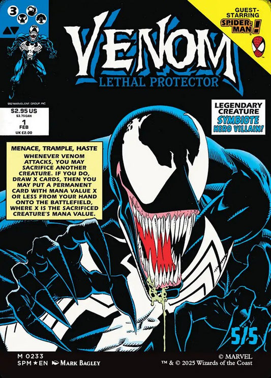 Eddie Brock // Venom, Lethal Protector back