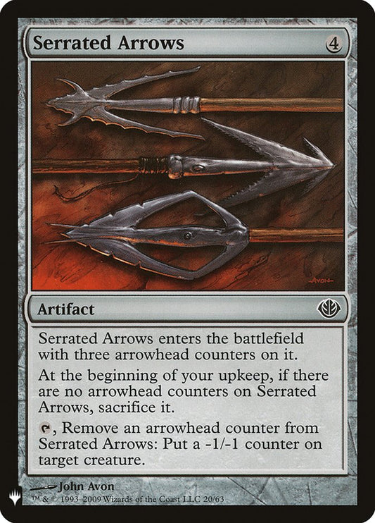 Serrated Arrows front