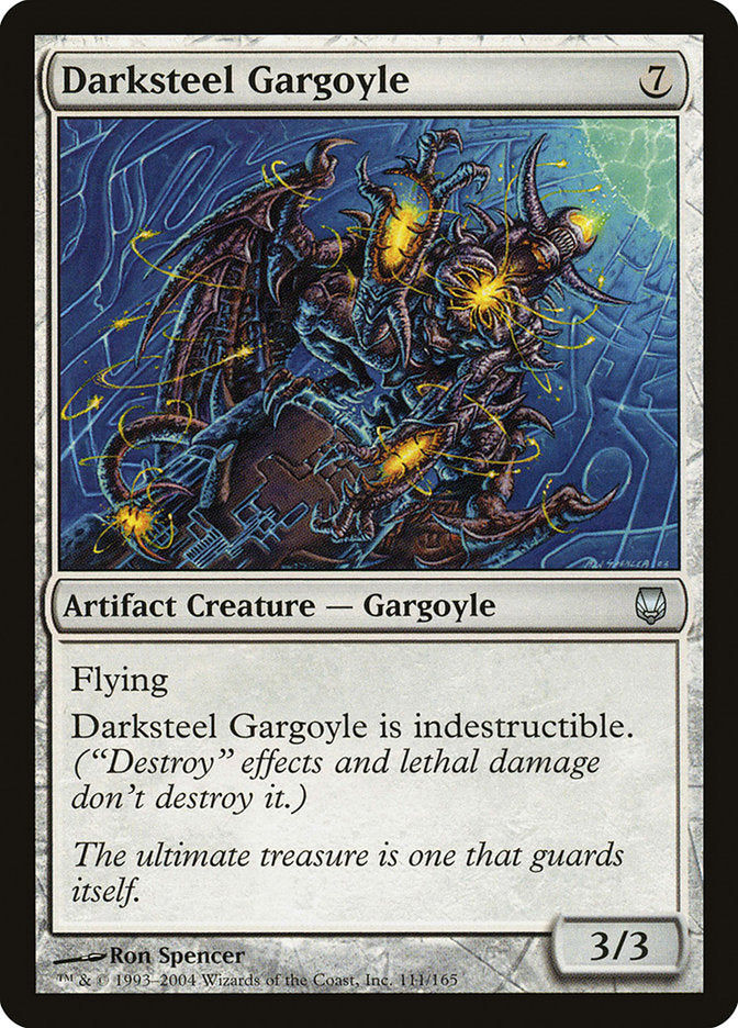 Darksteel Gargoyle front