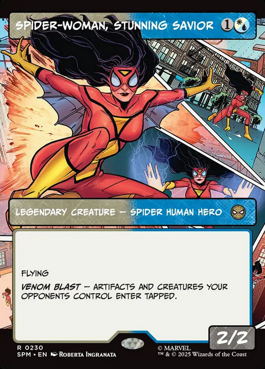 Spider-Woman, Stunning Savior front