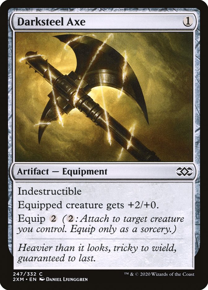 Darksteel Axe front