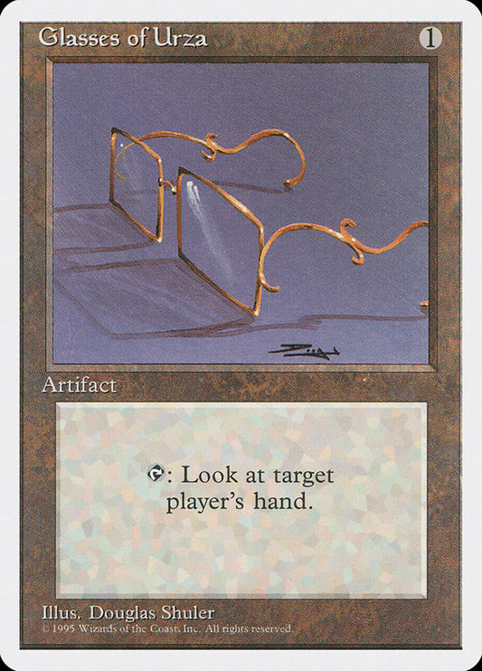 Glasses of Urza front
