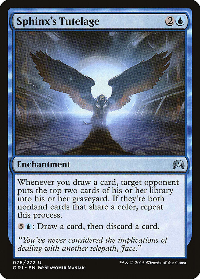 Sphinx's Tutelage front