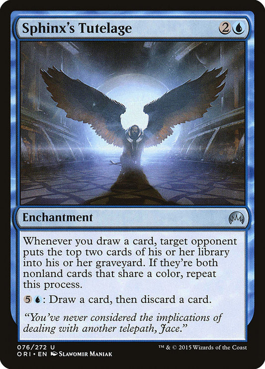 Sphinx's Tutelage front