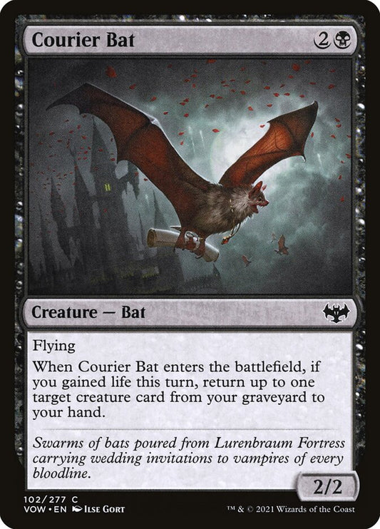 Courier Bat front
