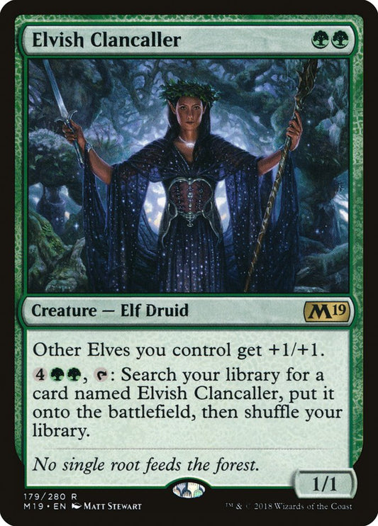 Elvish Clancaller front