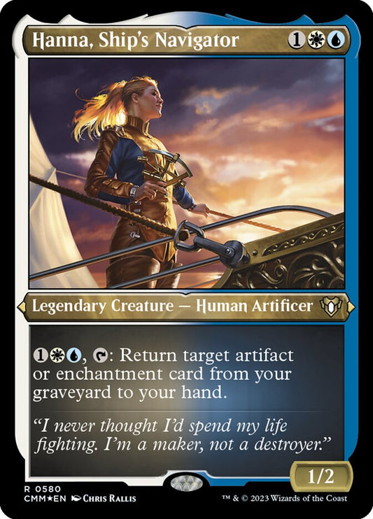 Hanna, Ship's Navigator front
