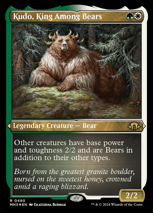 Kudo, King Among Bears front