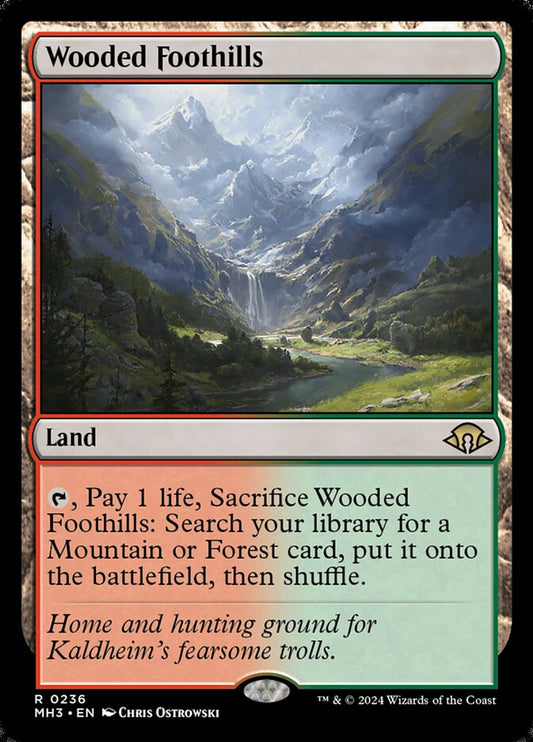 Wooded Foothills front
