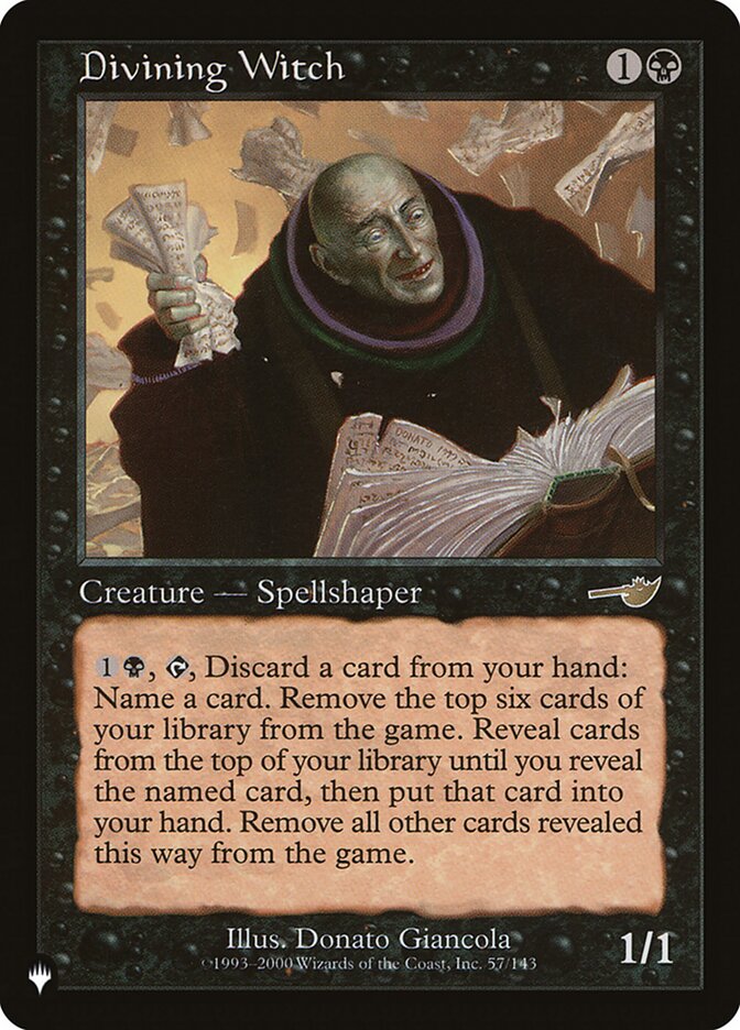 Divining Witch front
