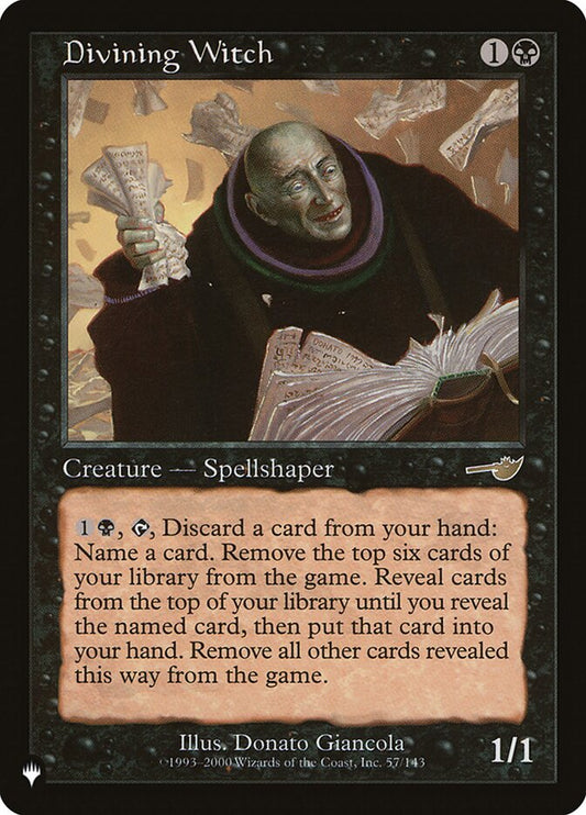 Divining Witch front