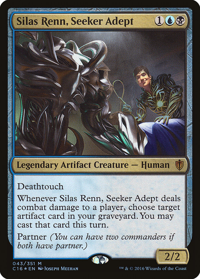 Silas Renn, Seeker Adept front