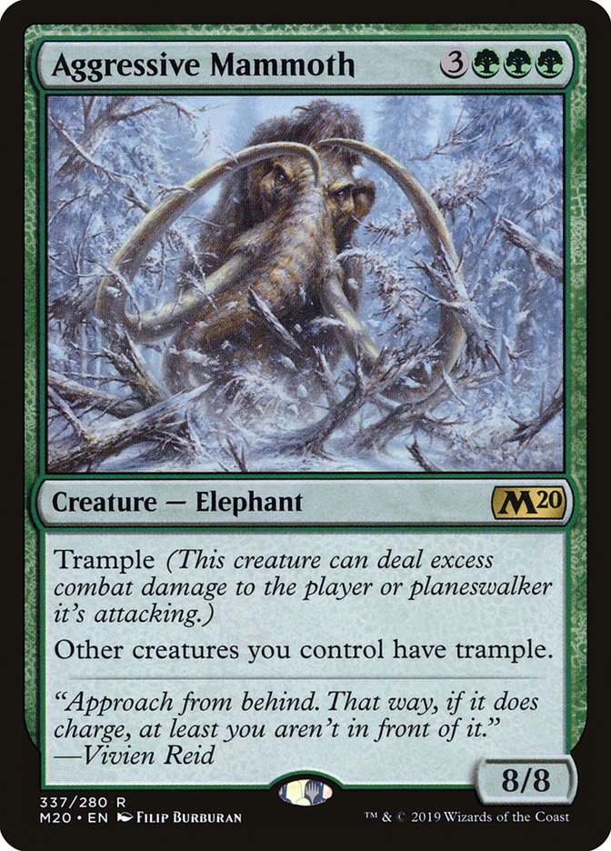 Aggressive Mammoth front
