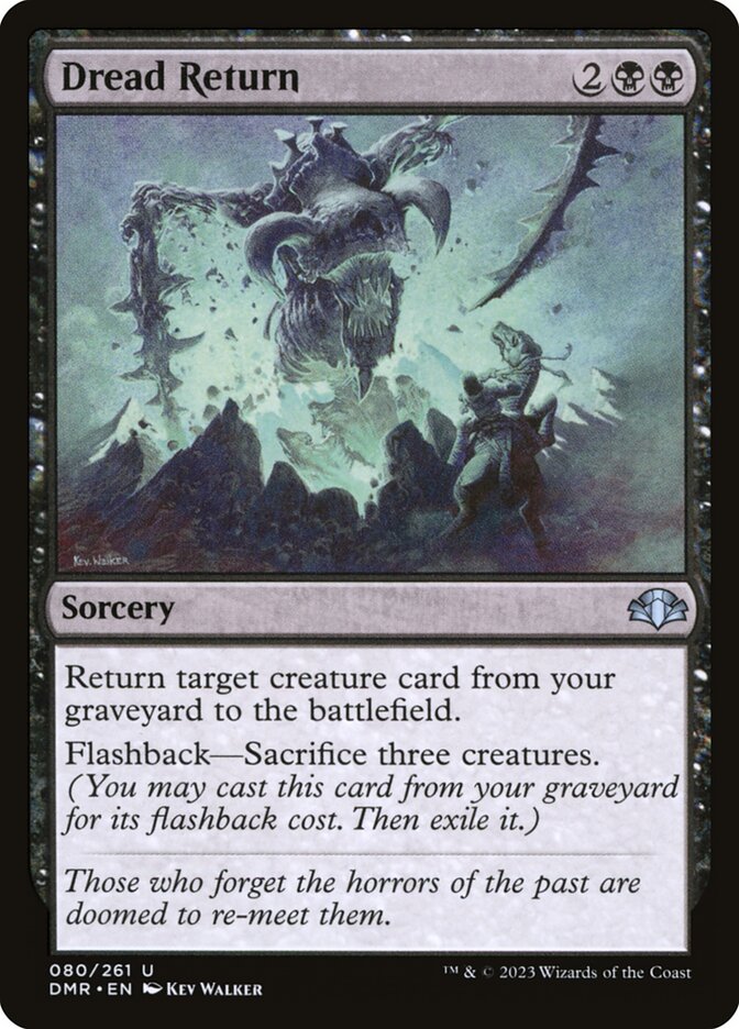 Dread Return front