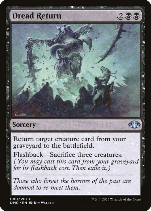 Dread Return front