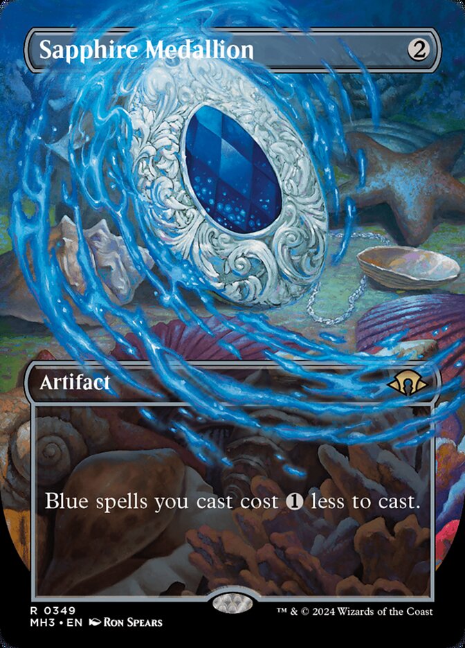 Sapphire Medallion front