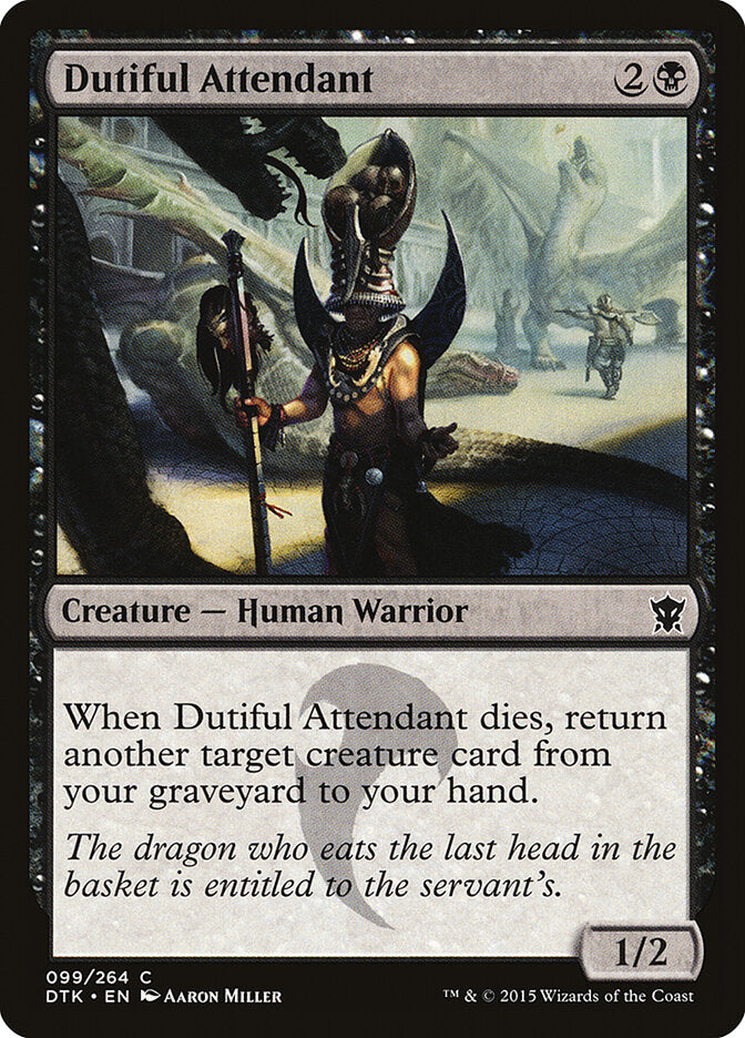 Dutiful Attendant front