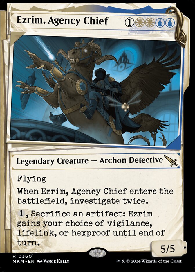Ezrim, Agency Chief front