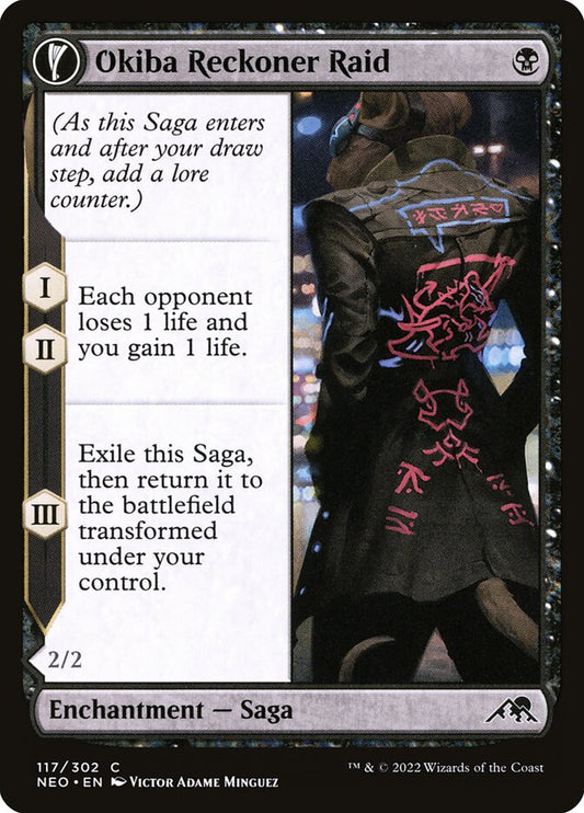Okiba Reckoner Raid // Nezumi Road Captain front