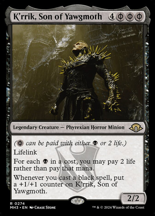 K'rrik, Son of Yawgmoth front