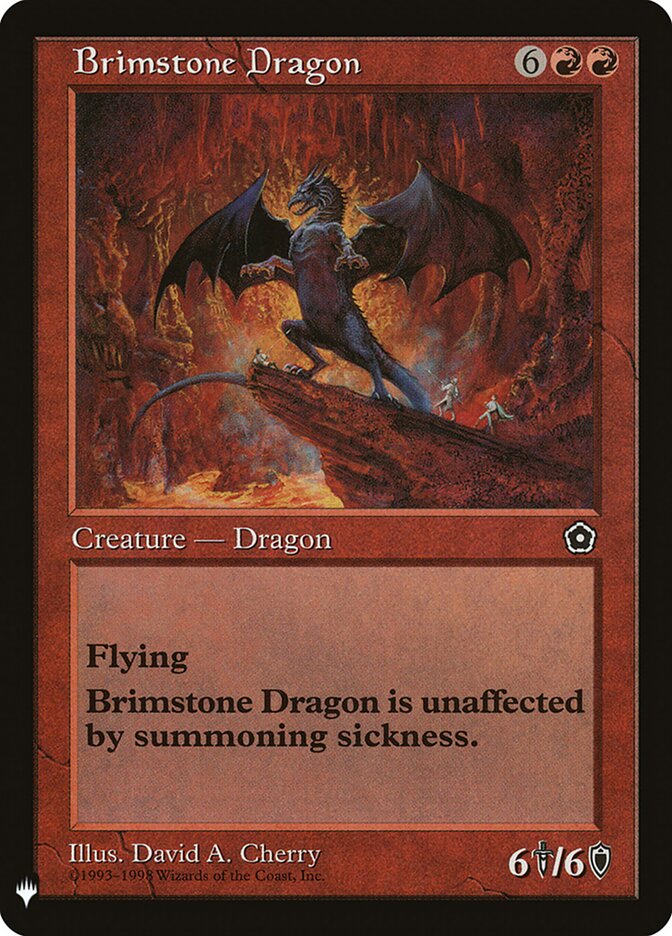 Brimstone Dragon front