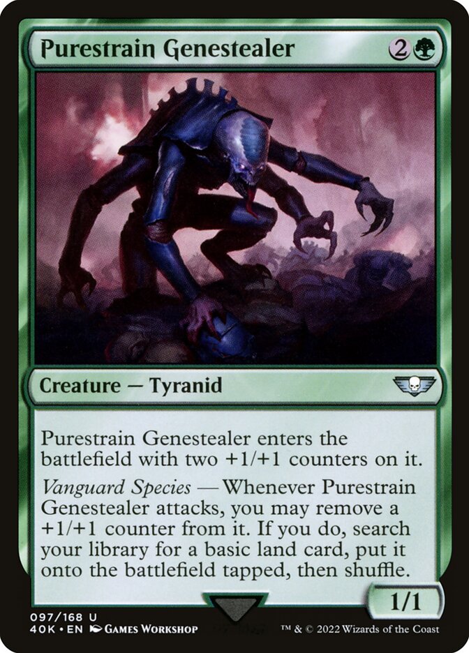 Purestrain Genestealer front