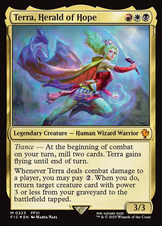 Terra, Herald of Hope front