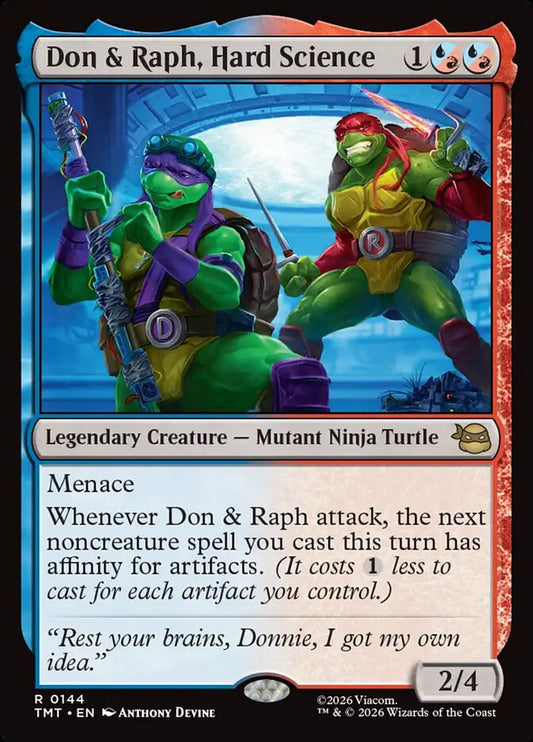 Don & Raph, Hard Science front