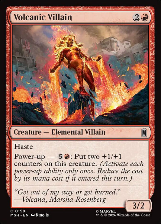 Volcanic Villain front