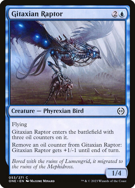 Gitaxian Raptor front