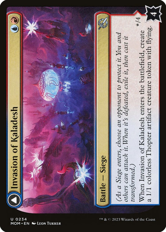 Invasion of Kaladesh // Aetherwing, Golden-Scale Flagship front